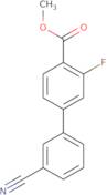 Methyl 4-(3-cyanophenyl)-2-fluorobenzoate