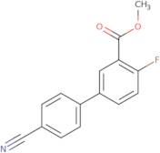 Methyl 5-(4-cyanophenyl)-2-fluorobenzoate