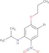 4-Bromo-N-isopropyl-2-nitro-5-propoxyaniline