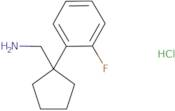 1-(2-Fluorophenyl)cyclopentylmethylamine hydrochloride