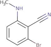 2-Bromo-6-(methylamino)benzonitrile