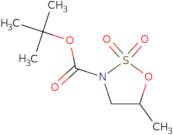 5-â€‹Methyl-1,â€‹2,â€‹3-â€‹oxathiazolidine-â€‹3-â€‹carboxylic acid 1,â€‹1-â€‹dimethylethyl ester 2…