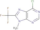 6-Chloro-9-methyl-8-(trifluoromethyl)-9H-purine