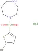 1-[(5-Bromothiophen-2-yl)sulfonyl]-1,4-diazepane hydrochloride