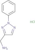 (2-Phenyl-2H-1,2,3-triazol-4-yl)methanamine hydrochloride