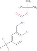 (2-Bromo-5-trifluoromethyl-benzyl)-carbamic acid tert-butyl ester