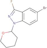 5-Bromo-3-fluoro-1-(tetrahydro-2H-pyran-2-yl)-1H-indazole