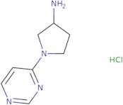 (3S)-1-(Pyrimidin-4-yl)pyrrolidin-3-amine hydrochloride