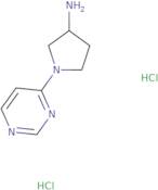 (3R)-1-(Pyrimidin-4-yl)pyrrolidin-3-amine dihydrochloride