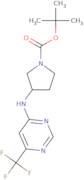 tert-Butyl (3S)-3-[6-(trifluoromethyl)pyrimidin-4-yl]aminopyrrolidine-1-carboxylate