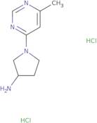 (3S)-1-(6-Methylpyrimidin-4-yl)pyrrolidin-3-amine dihydrochloride