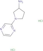 (3R)-1-(Pyrazin-2-yl)pyrrolidin-3-amine dihydrochloride