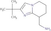 {2-tert-Butyl-5H,6H,7H,8H-imidazo[1,2-a]pyridin-8-yl}methanamine