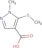 1-Methyl-5-(methylsulfanyl)-1H-pyrazole-4-carboxylic acid