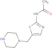N-[5-(Piperazin-1-ylmethyl)-1,3-thiazol-2-yl]acetamide