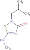 2-Isobutyl-5-(methylamino)-1,2,4-thiadiazol-3(2H)-one