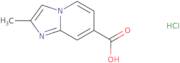 2-Methylimidazo[1,2-a]pyridine-7-carboxylic acid hydrochloride