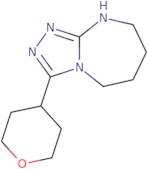 3-(Tetrahydro-2H-pyran-4-yl)-6,7,8,9-tetrahydro-5H-[1,2,4]triazolo[4,3-a][1,3]diazepine