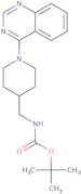 tert-Butyl N-[1-(quinazolin-4-yl)piperidin-4-yl]methylcarbamate