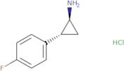 (1S,2R)-2-(4-fluorophenyl)cyclopropan-1-amine hydrochloride