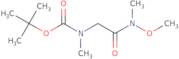 tert-Butyl N-{[methoxy(methyl)carbamoyl]methyl}-N-methylcarbamate