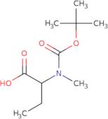 2-{[(tert-Butoxy)carbonyl](methyl)amino}butanoic acid