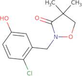 2-[(2-Chloro-5-hydroxyphenyl)methyl]-4,4-dimethyl-1,2-oxazolidin-3-one