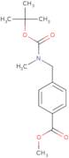 4-(N-t-Butyloxycarbonyl-N-methylaminomethyl)benzoic acid methyl ester