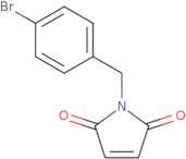 1-[(4-Bromophenyl)methyl]-2,5-dihydro-1H-pyrrole-2,5-dione