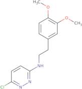 6-Chloro-N-[2-(3,4-dimethoxyphenyl)ethyl]pyridazin-3-amine