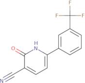 2-Oxo-6-[3-(trifluoromethyl)phenyl]-1,2-dihydropyridine-3-carbonitrile