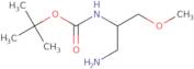 tert-Butyl 2-amino-1-(methoxymethyl)ethylcarbamate