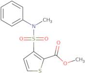 2-Thiophenecarboxylic acid, 3-((methylphenylamino)sulfonyl)-, methyl ester