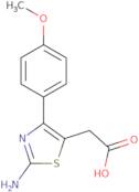 [2-Amino-4-(4-methoxy-phenyl)-thiazol-5-yl]-acetic acid