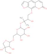 Heraclenol 3'-o-β-D-apiofuranosyl-(1→6)-β-D-glucopyranoside