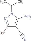5-Amino-3-bromo-1-isopropyl-1H-pyrazole-4-carbonitrile
