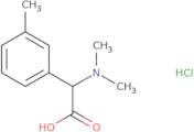 (Dimethylamino)(3-methylphenyl)acetic acid hydrochloride