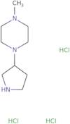 1-Methyl-4-(3-pyrrolidinyl)piperazine 3HCl