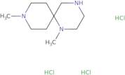 1,9-Dimethyl-1,4,9-triazaspiro[5.5]undecane trihydrochloride