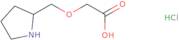 (2-Pyrrolidinylmethoxy)acetic acid hydrochloride