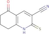 5-Oxo-2-sulfanyl-5,6,7,8-tetrahydroquinoline-3-carbonitrile