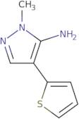 1-Methyl-4-(2-thienyl)-1H-pyrazol-5-amine