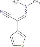 (2Z)-3-(Dimethylamino)-2-(thiophen-3-yl)prop-2-enenitrile