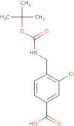 3-Chloro-4-[(Boc-amino)methyl]benzoic acid