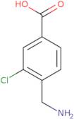 4-(Aminomethyl)-3-chloro-benzoic acid