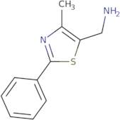 (4-Methyl-2-phenyl-1,3-thiazol-5-yl)methylamine