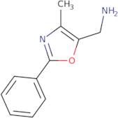 (4-Methyl-2-phenyl-1,3-oxazol-5-ylmethyl)amine