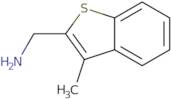 (3-Methyl-1-benzothiophen-2-yl)methanamine