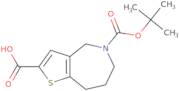 5-[(tert-Butoxy)carbonyl]-4H,5H,6H,7H,8H-thieno[3,2-c]azepine-2-carboxylic acid