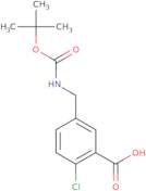 5-((tert-Butoxycarbonyl)aminomethyl)-2-chlorobenzoic acid